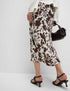 Marks & Spencer "Animal Print Midaxi Slip Skirt"